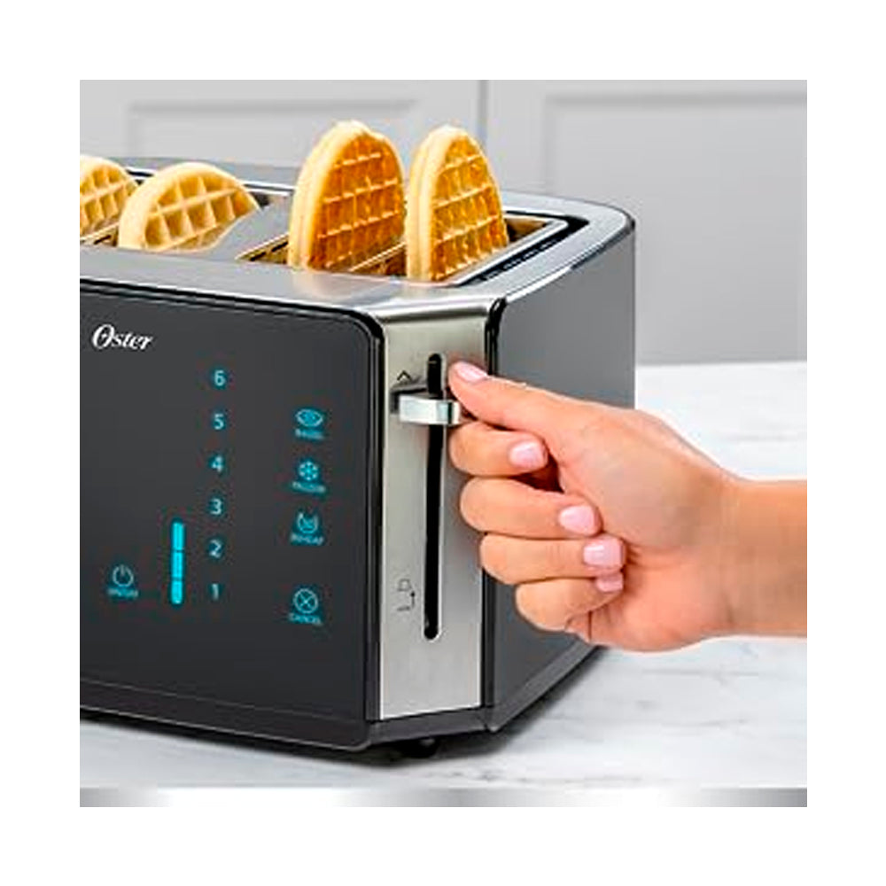 Tostadora Pantalla Táctil Oster 4 Rebs Easy Touch