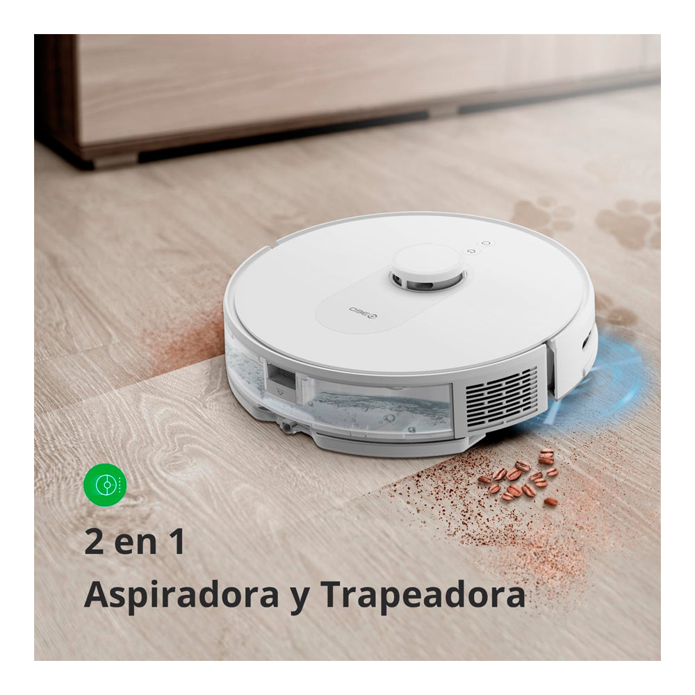 Robot Aspiradora +360 S8 - Blanco