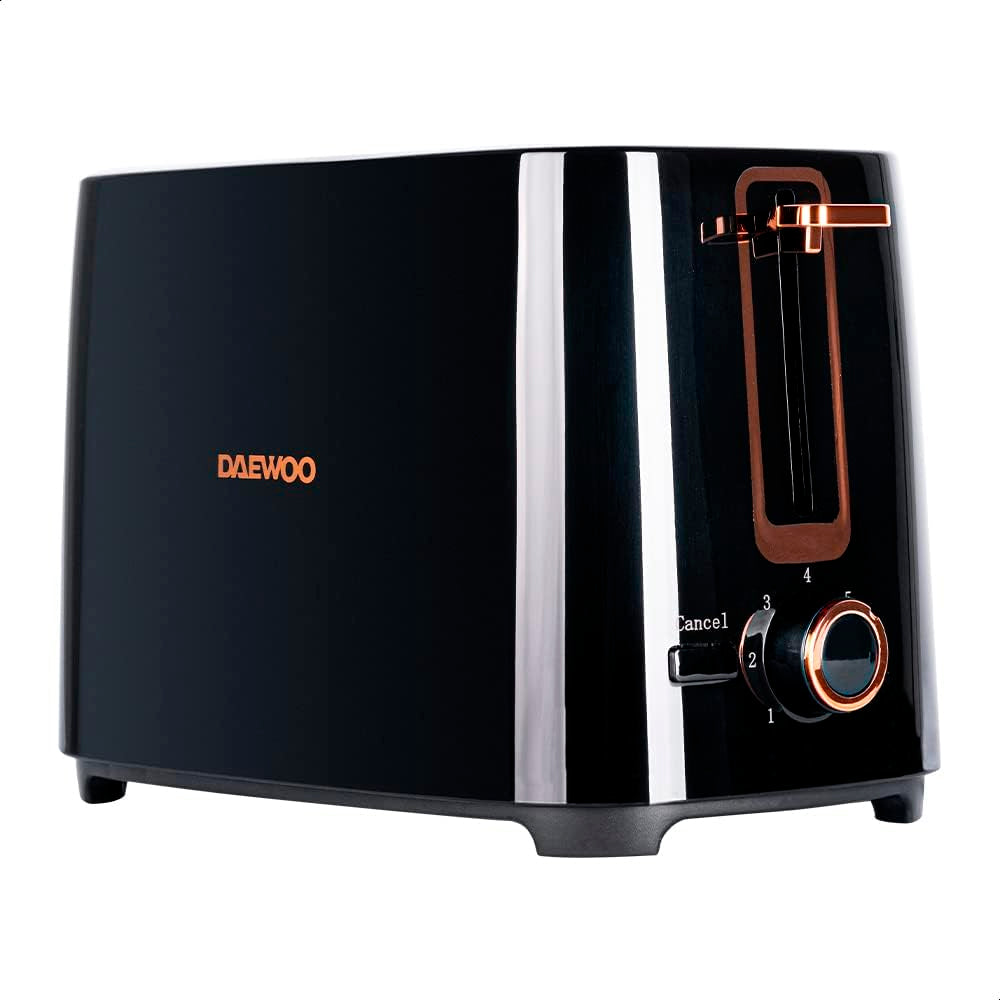 Tostador Daewoo DST-6564 Negro con 2 Ranuras