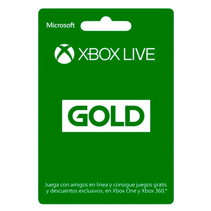 Acceso Xbox Live Gold/Game pass Core Online de 12 Meses