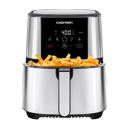 Freidora de Aire Chefman Rj38sqss5t 5l Turbo Touch