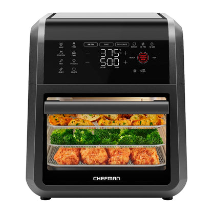 Freidora De Aire Horno Chefman 6 En 1 De 11 Lts