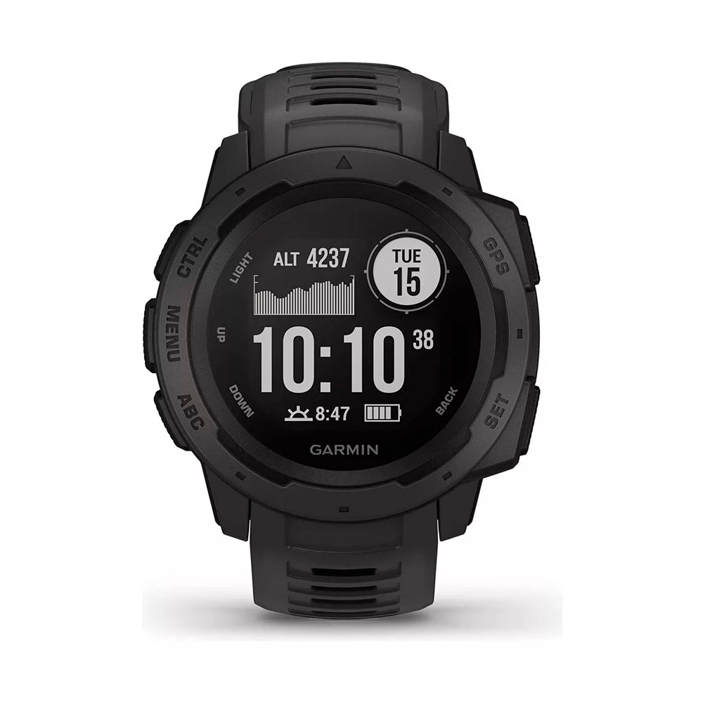 Reloj Smartwatch Deportivo Garmin GPS Instinct Solar 45mm Grafito