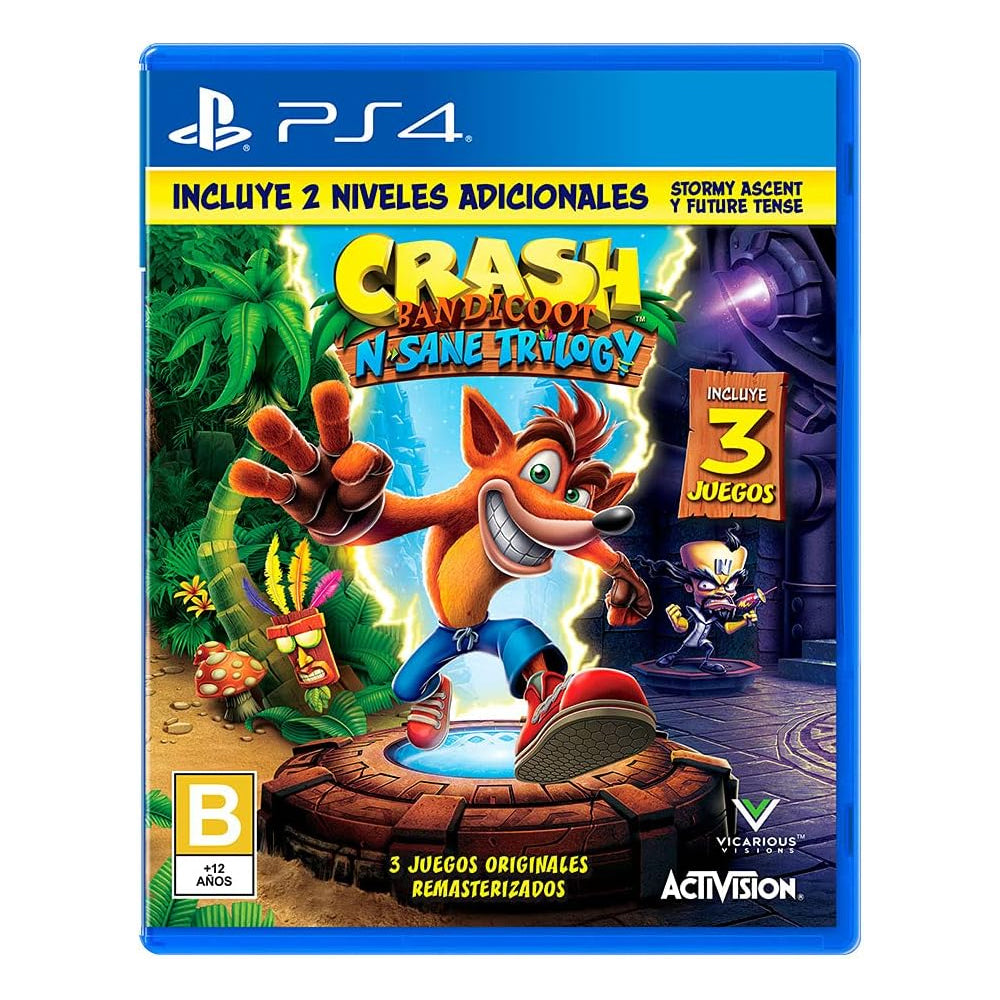 Crash Bandicoot N. Sane Trilogy - Playstation 4