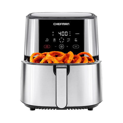 Freidora Eléctrica de Aire Chefman Rj38-sqss-8t 7.5 Litros