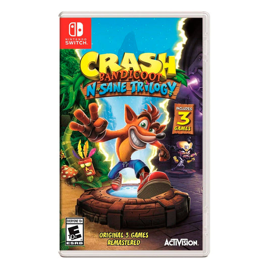 Crash Bandicoot N. Sane Trilogy   Switch