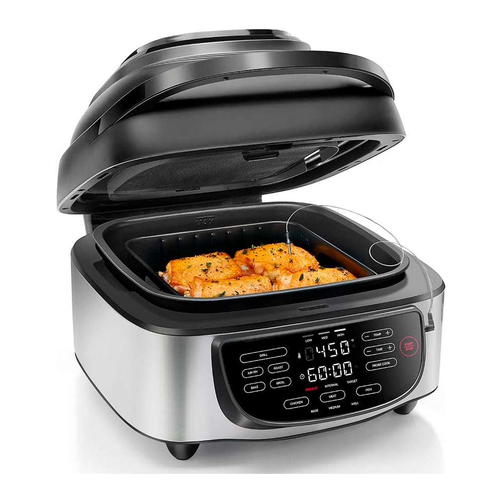 Freidora de Aire Parilla Chefman Rj38afg7tpmx 5 Funciones en 1