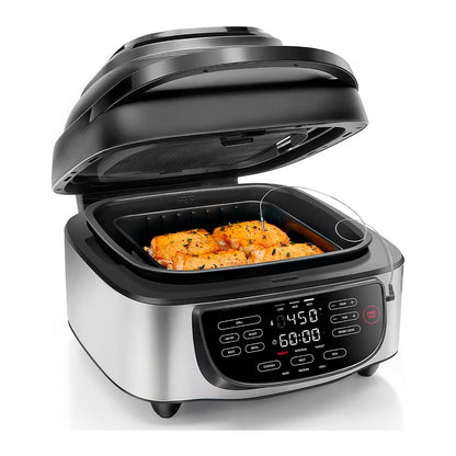 Freidora de Aire Parilla Chefman Rj38afg7tpmx 5 Funciones en 1