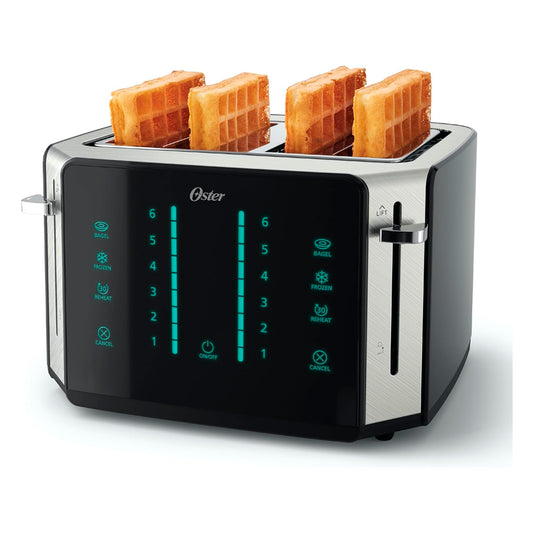 Tostadora Pantalla Táctil Oster 4 Rebs Easy Touch