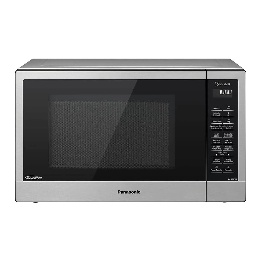 Horno de Microondas Panasonic Nn-gt67ksrph 1.1 Pies Plateado
