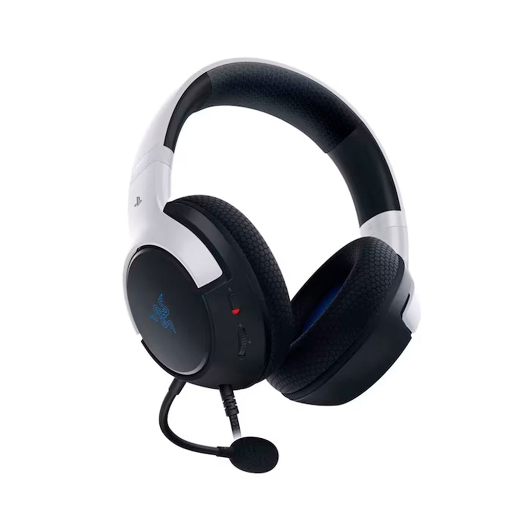 Auriculares Razer Kaira X PS5 Blancos con Controladores TriForce de 50 mm y Micrófono Cardioide HyperClear