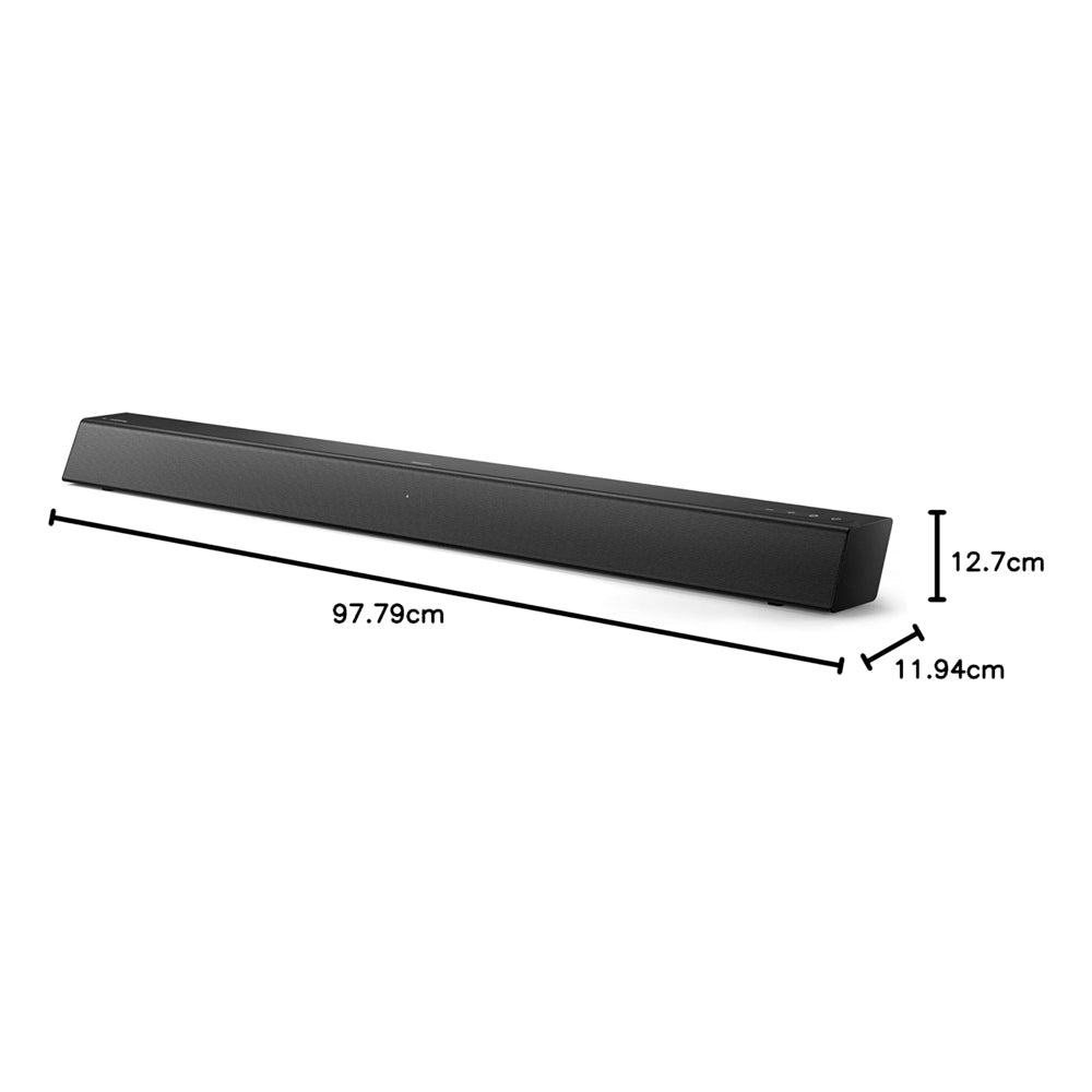 Barra de Sonido Philips TAB5105/37 color Negro 2.0 Canales