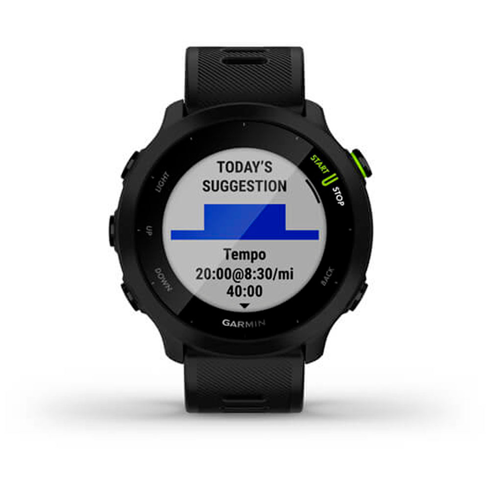 Reloj Smartwatch Deportivo Garmin Forerunner 55 Negro 42mm
