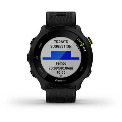 Reloj Smartwatch Deportivo Garmin Forerunner 55 Negro 42mm