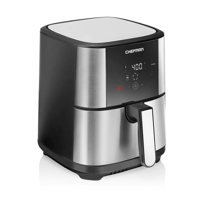 Freidora de Aire Chefman Rj38sqss5t 5l Turbo Touch