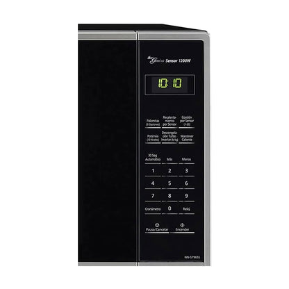Microondas Panasonic Microwave 2.2 Pies Plata