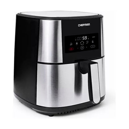 Freidora Eléctrica de Aire Chefman Rj38-sqss-8t 7.5 Litros