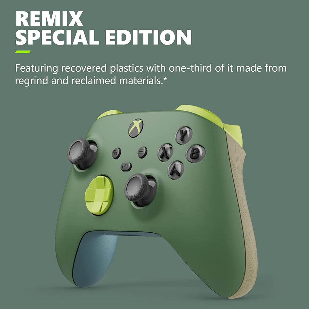 Control Ecológico Joystick Inalámbrico Xbox Series Xs color Verde Remix