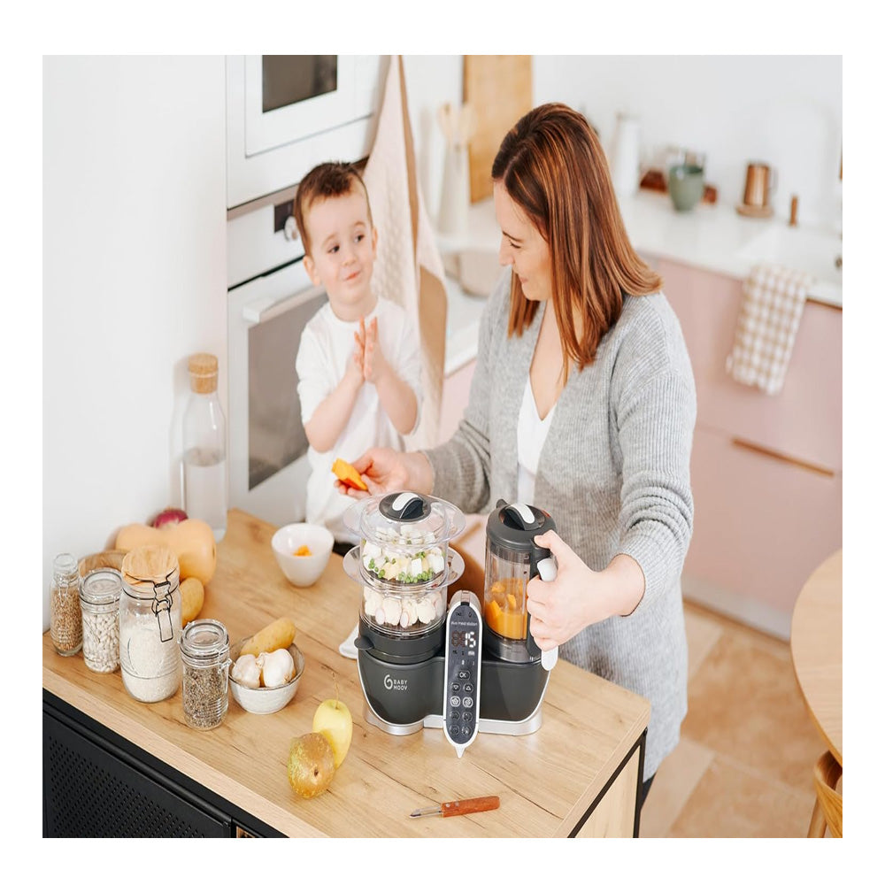 Babymoov Duo Meal 6 En 1 Procesador De Alimentos Gris - imagen 8