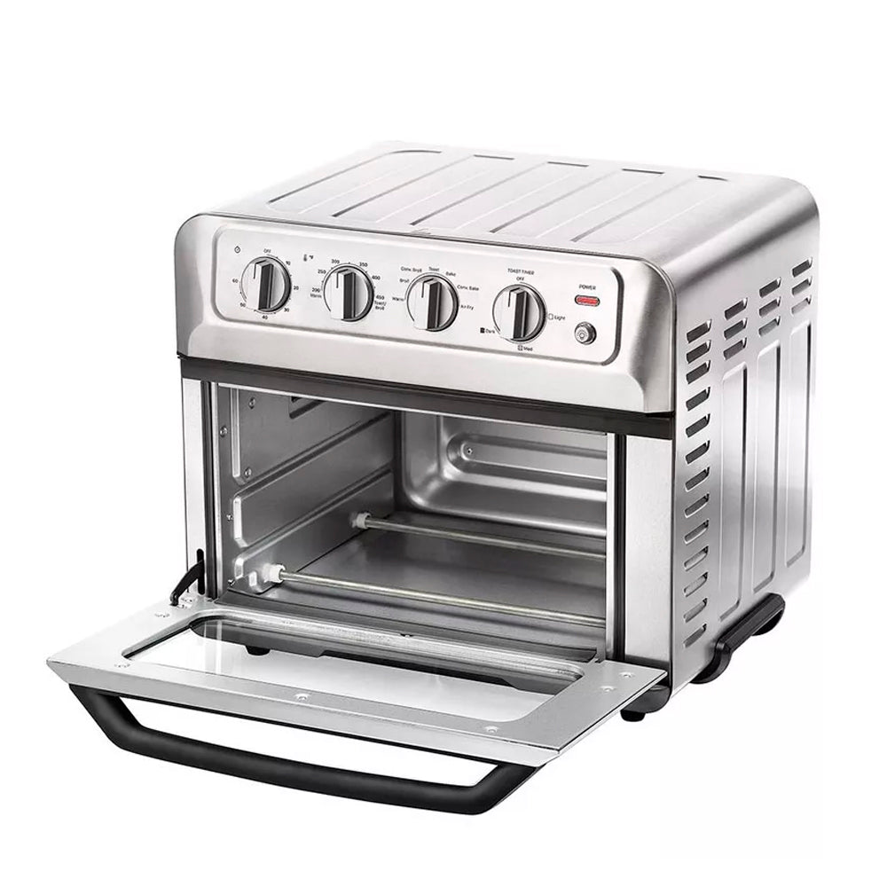 Horno Freidora de Aire Chefman de 20 Litros Fríe Sin Aceite 7 en 1 Interior Antiadherente Acero Inoxidable