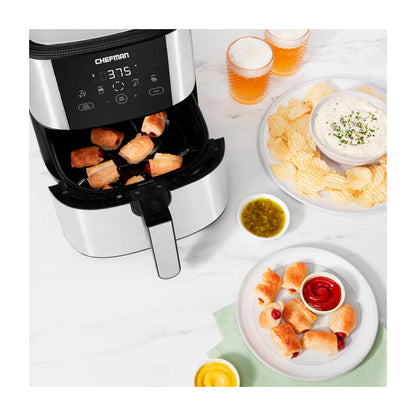 Freidora de Aire Chefman Rj38sqss5t 5l Turbo Touch