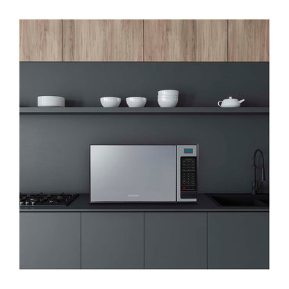 Microondas Samsung 1.1 Pies Espejo Negro Ame0114mb/xax