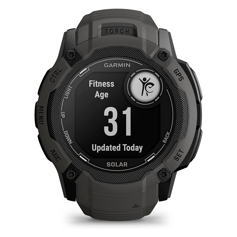 Reloj Smartwatch Deportivo Garmin Instinct 2x Solar 50mm, Graphite