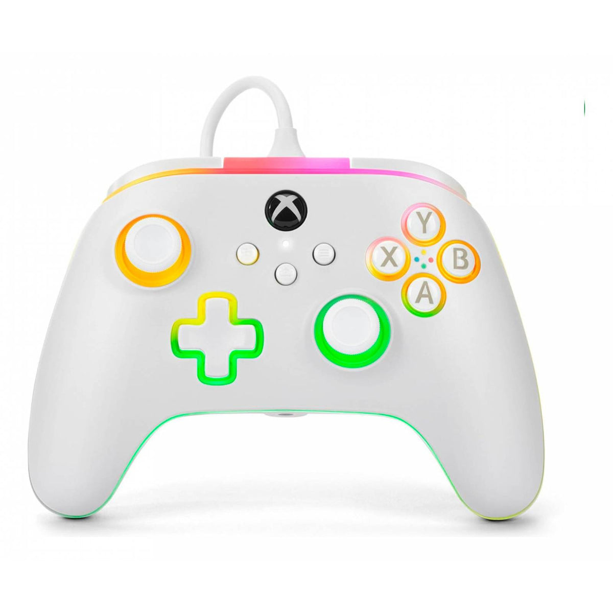 PowerA Control Alámbrico Advantage Xbox Lumectra Blanco