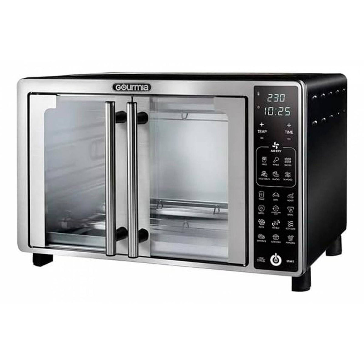 Horno Freidora De Aire Gourmia 24 Litros Acero Inoxidable - imagen 5