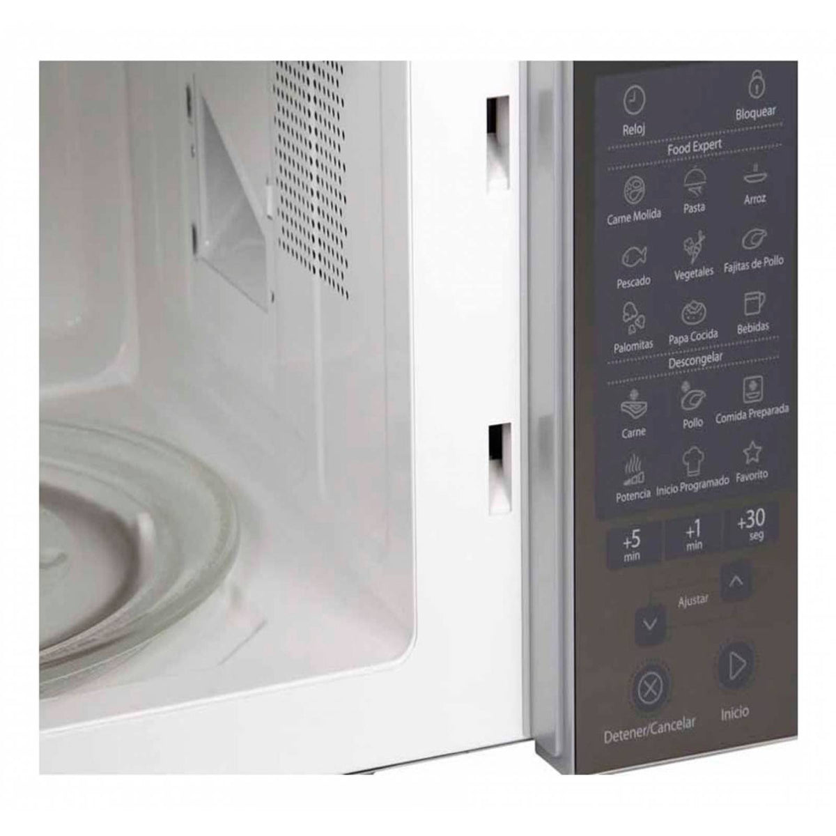 Horno de Microondas Whirlpool 1.1 pies cúbicos acero