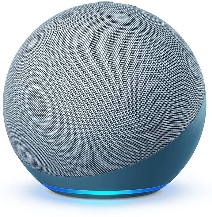 Bocina Amazon Echo 4th Generación Alexa color Azul