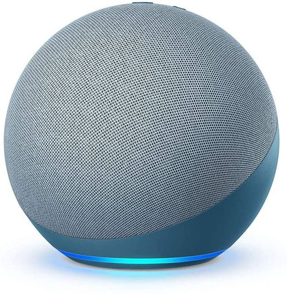 Bocina Amazon Echo 4th Generación Alexa color Azul