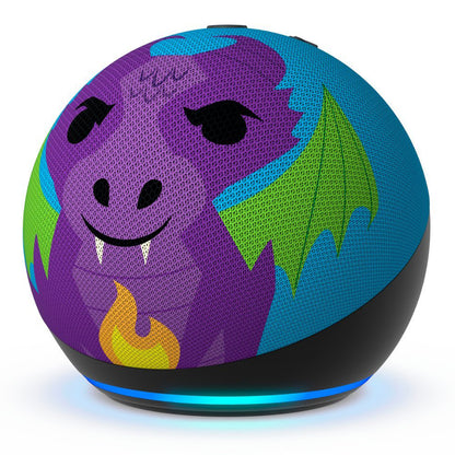 Asistente Virtual Alexa Amazon Echo Dot 5th Gen Kids - Dragon