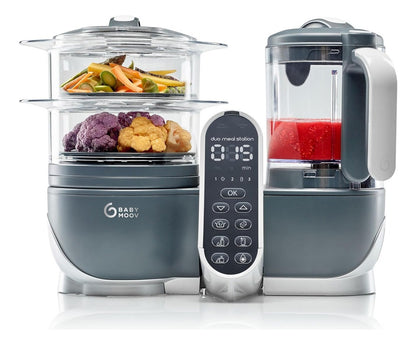 Babymoov Duo Meal 6 En 1 Procesador De Alimentos Gris