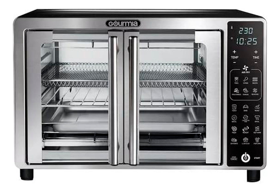 Horno Freidora De Aire Gourmia 24 Litros Acero Inoxidable