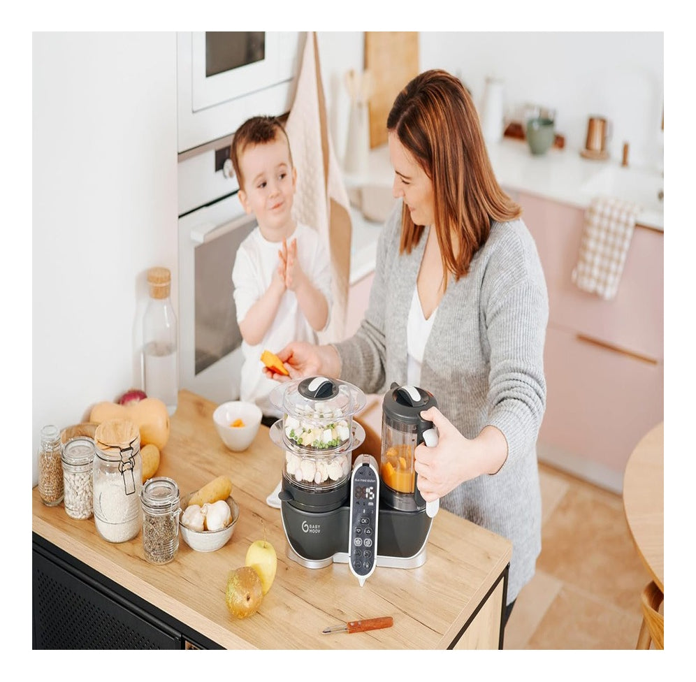 Babymoov Duo Meal 6 En 1 Procesador De Alimentos Gris - imagen 4