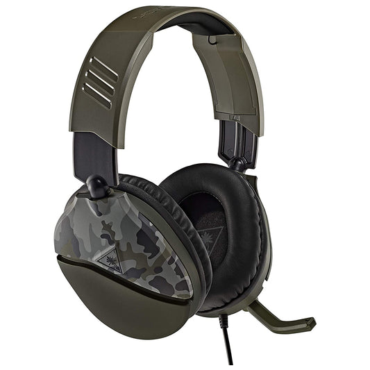 Audífonos Turtle Beach Recon 70 Camo color Verde Multiplataforma