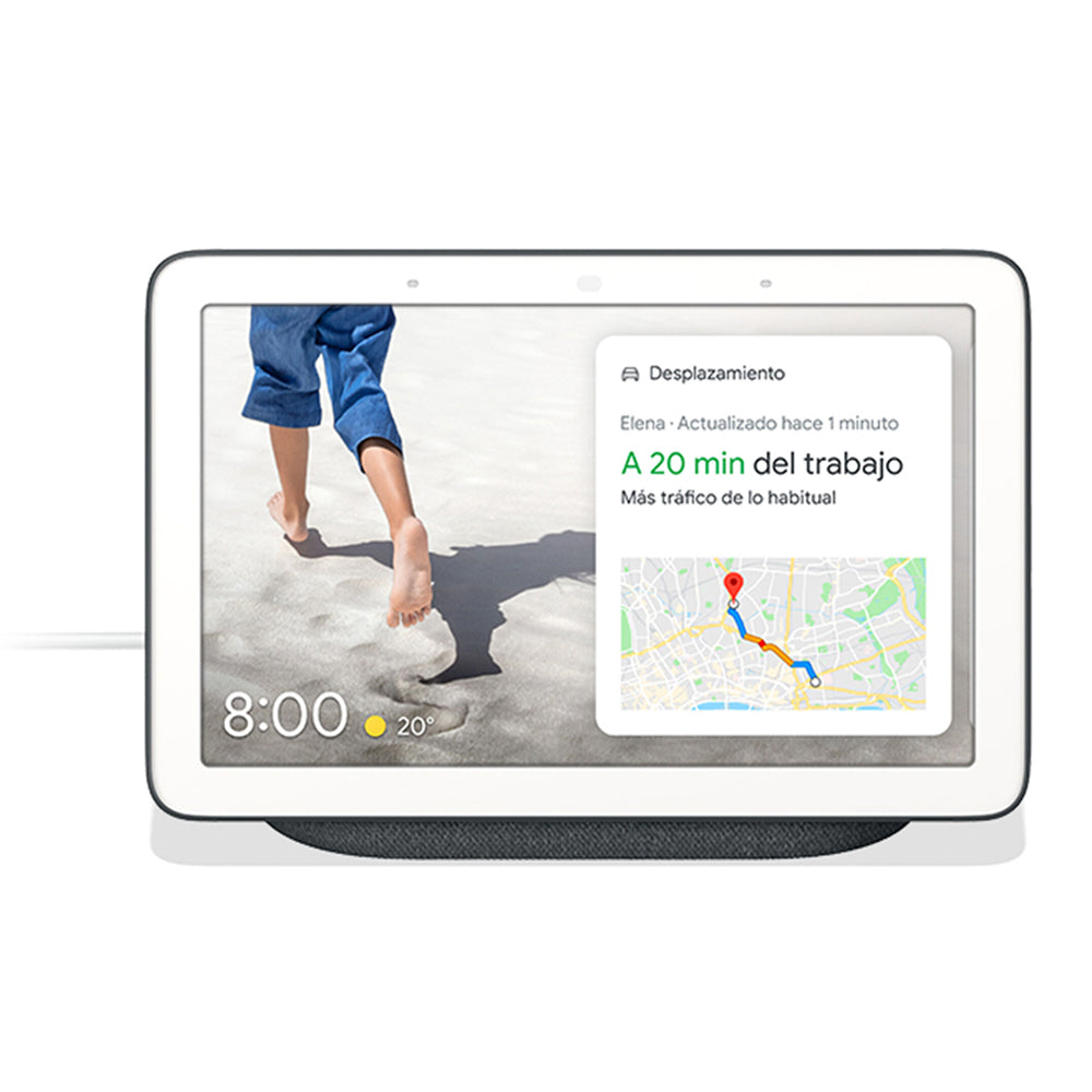 Google Nest Hub color Negro Pantalla 7" - Negro