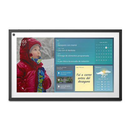 Asistente Virtual Alexa Amazon Echo Show 15 color Negro con Pantalla de 15 "