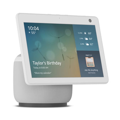 Asistente Virtual Amazon Echo Show 10 Blanco con Alexa 10 Pulgadas