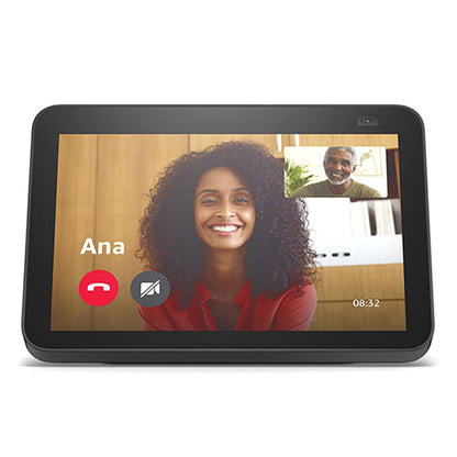 Asistente Alexa Amazon Echo Show 8 2nd Gen color Negro Pantalla de 8 "