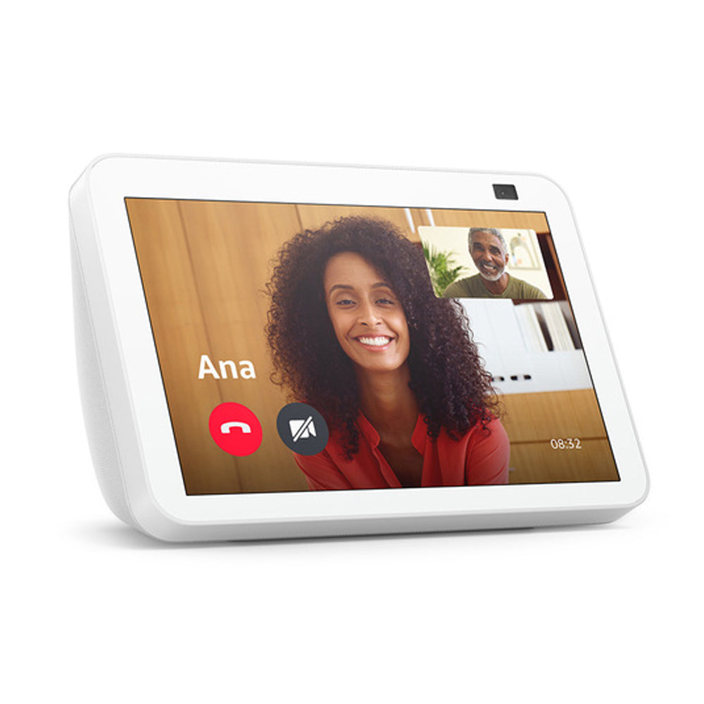 Asistente Virtual Alexa Amazon Echo Show 8 color Blanco Pantalla Integrada de 8"