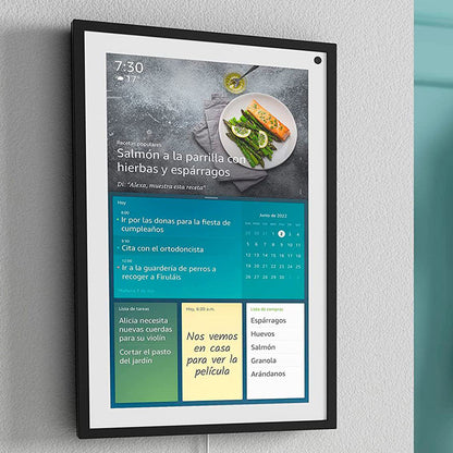 Asistente Virtual Alexa Amazon Echo Show 15 color Negro con Pantalla de 15 "