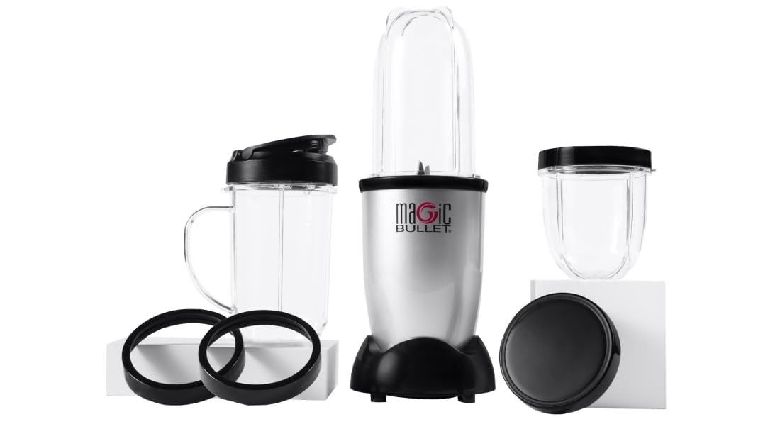 Procesador Magic Bullet 11 Piezas Plata