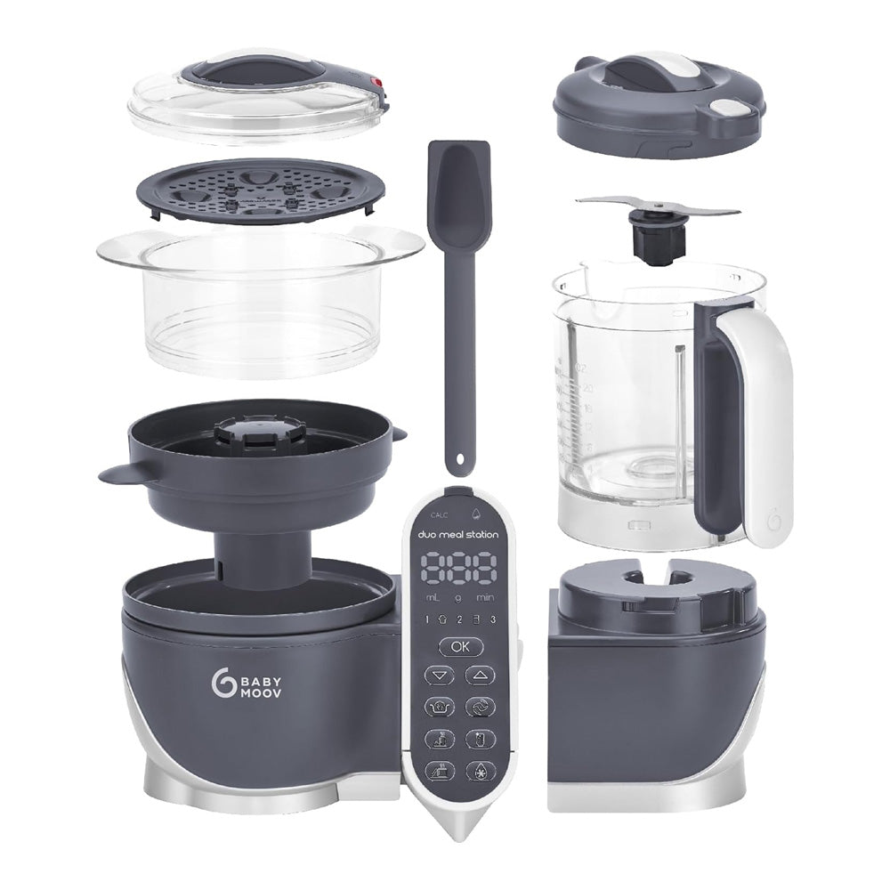 Babymoov Duo Meal 6 En 1 Procesador De Alimentos Gris - imagen 7